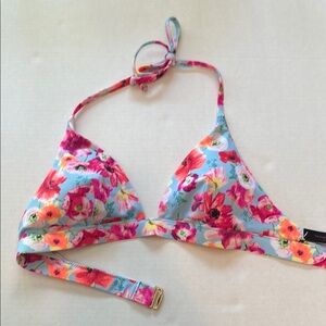 Victoria’s Secret Multicolor Floral Bikini Top